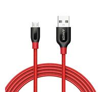 Anker PowerLine+ Micro USB (6ft) One of The Premium, Fastest, Most Durable Cable [Aramid Fiber & Double Braided Nylon] for Samsung, Nexus, LG, Motorola, Android Smartphones and More