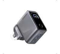 Anker Prime 160W USB C Charger, 3-Port Compact GaN Laptop Charger, Smart Display and Touch Control, Ultra Fast 140W Charging at 1 Port, for MacBook Pro, Laptop, iPhone 17/16/15 Series and More