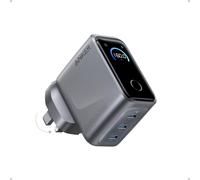 Anker Prime 160W USB C Charger, 3-Port Compact GaN Laptop Charger, Smart Display and Touch Control, Ultra Fast 140W Charging at 1 Port, for MacBook P