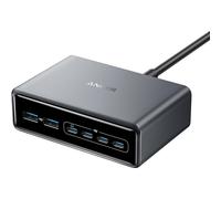 Anker Prime 200W 6-Port GaN Charging Station - 4 USB-C & 2 USB-A Fast Desktop Charger
