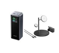 Anker Prime 27,650mAh Power Bank (250W) + Anker MagGo Wireless Charging Station (3-in-1 Stand)
