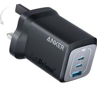 Anker Prime 67W GaN USB-C Charger with 3 ports - Black, Black