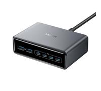 Anker Prime Charger, 200W 6-Port GaN Charging Station, Fast Charging USB C Charger, Compatible with iPhone 17/16/16 Pro/15 Pro, MacBook Pro/Air, iPad