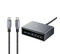 Anker Prime Charger and USB C Charger Cable,1.8m, 200W 6-Port GaN Charging Station, Compatible with iPhone 17/16/16 Pro/15 Pro, MacBook Pro/Air, iPad Pro, Dell XPS, Galaxy S23/S22, Note20, and More