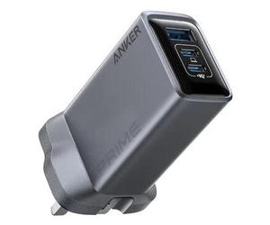 Anker Prime Laptop, Portable gaming console, Smartphone, Smartwatch, Tablet Grey AC Fast charging Indoor