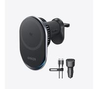 Anker Prime Q12 Ultra Fast Wireless Car Charger AirCool Pad 25W Black- B2933H11
