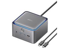 Anker Prime TB5 Docking Station, 14 Ports Thunderbolt 5 Docking Station with 140W Max Charging, 120Gbps Max Transfer, Ambient LED Lighting, Cooling System, Up to 8K Display for Thunderbolt 5/4 Laptops