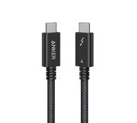 Anker Prime Thunderbolt 4 Cable, 3.3 ft USB C to USB C Cable, 240W Charging, 40Gbps Data Transfer, Supports 8K/4K Displays, For iPhone 16 Series, MacBook Air, iPad, Samsung (Thunderbolt 4-Certified)
