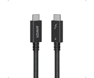 Anker Prime Thunderbolt 4 Cable, USB C to USB C Cable, Charge 240W, 40Gbps Data Transfer, Supports 8K/4K Displays, for MacBook Pro, iPhone 17/16/15, iPad Pro, and More