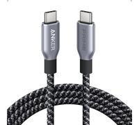 Anker Prime USB C to USB C Cable, 240W Fast Charging Cord, Upcycled-Braided Nylon with 100-Year Bend Durability for iPhone 17 Series, MacBook, Galaxy
