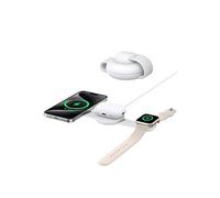 Anker Qi2 15W Foldable 3-In-1 Wireless Charging Pad, White One Colour