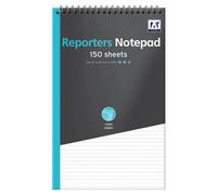 Anker Reporters Notebook - 150 Sheets - Multi-Purpose Note Book - Compact Notepad For Notes - Meetings - Work & Everyday Writing
