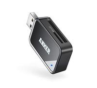 Anker Rns LosDrd 8-in-1 USB 3.0 Portable Card Reader for SDXC, SDHC, SD, MMC, RS-MMC, Micro SDXC, Micro SD, Micro SDHC Card and UHS-I Cards, black,68ANREADER-B2A