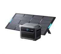 Anker SOLIX C1000 Gen 2 Portable Power Station with 400W Solar Panel, 2,000W (Peak 3,000W) Solar Generator, Full Charge in 49 Min, 1,024Wh LiFePO4 Battery for Home Backup, Power Outages, and Camping