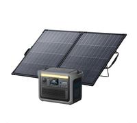 Anker SOLIX C1000 Portable Power Station with 200W Solar Panel, 1800W (Peak 2400W) Solar Generator, 1056Wh LiFePO4, 4 AC Outlets, Fast Charge 100% in 58 Min, Home Backup, Camping, RV & Emergency