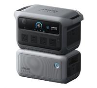 Anker SOLIX C2000 Gen 2 Portable Power Station with Expansion Battery, 2400W (Peak 4000W) Solar Generator, 4096Wh LiFePO4 Battery, Fast Charge 100% in 58 Min, Home Backup, Camping, RV & Emergency