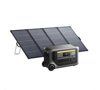 Anker SOLIX F3000 Portable Power Station and 400W Solar Panel, 3,072Wh, 2,400W Recharging, Solar Generator for Camping, RVs, and Emergencies