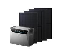 Anker SOLIX Solarbank 4 Pro (5kWh), 4× 500W Solar Panels, Solar Battery