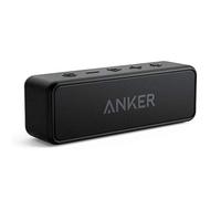 Anker Soundcore 2 Portable Bluetooth Speaker with 12W Stereo Sound, BassUp, IPX7 Waterproof, 24-Hour Playtime, Wireless Stereo Pairing, Speaker for Home, Outdoors, Travel