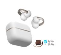 Anker soundcore AeroClip 2 | Guinness-Certified Clip-On Earbuds for Clear Calls Cloud White
