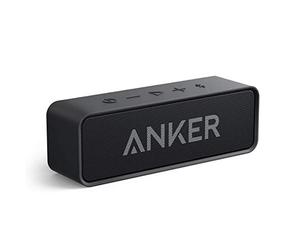 Anker Soundcore Bluetooth Speaker Upgraded Version with 24H Playtime, IPX5 Waterproof, Stereo Sound, 66ft Bluetooth Range, Built-In Mic, Portable Wireless Speaker for iPhone Samsung