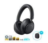 Anker soundcore Space 2 Pro | Over Ear Headphones with Thus™ AI for Clear Calls Jet Black