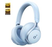Anker Space One Headphones Wireless Head-band Music/Everyday USB Type-C Bluetooth Blue