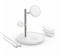 Anker Stacja magnetyczna MagGo 15W 3-in-1 Biała