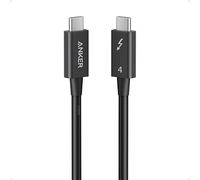 Anker Thunderbolt 4 Cable, 8K/4K Display, 240W Charging, 40Gbps Transfer, USB C to C Cable Compatible with USB4, Thunderbolt 4/3, For MacBook, iPhone 16, and More (2.3 FT Thunderbolt 4-Certified)