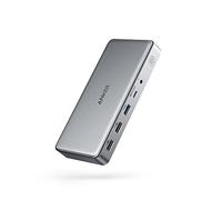 Anker Triple Display Docking Station for M1 MacBooks, 563 USB C Docking Station (10-in-1), with Dual HDMI Ports and DisplayPort, 100W Charging for Laptop, 30W Charging for Phone, 5 Gbps Data Transfer