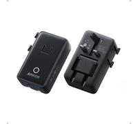 Anker Universal Travel Adapter 5-in-1 for UK/EU/US/AU, 20W USB-C + 4 USB Ports, Compact Power Plug Converter with AC Socket for 200+ Countries | Ideal for UK Travel & EU Expats (Black)