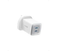Anker USB C Charger 47W, 523 Charger (Nano 3), 2 Port Compact GaN Fast Charger for iPhone 14/14 Plus/14 Pro/14 Pro Max/13, Galaxy, Pixel 4/3, iPad/iPad Mini (Cable Not Included),White