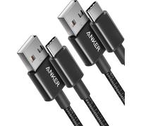 Anker USB C Charger Cable, 2-Pack 3 ft (0.9 m) USB to USB C Cable