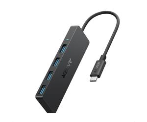 Anker USB C Hub, 4-in-1 USB Splitter, USB Extender, Computer Accessories | Multiport adapter with 5Gbps Data Transfer for USB-C Port Laptop, PC, Desktop and More (Charging Not Supported)(USB-C, 0.2m)