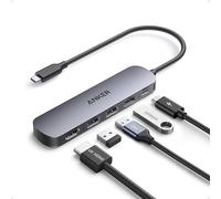 Anker USB C Hub (5-in-1), USBC Hub Multiport Adapter, 4K@30Hz HDMI with 100W Max Power Delivery, USB-C and USB-A Data Ports, Compact and Stylish for MacBook, Dell XPS, and More (Charger Not Included)