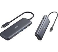Anker USB C Hub, 5-in-1 USBC to HDMI Splitter with 4K Display, 1 x Powered USB-C 5Gbps & 2×Powered USB-A 3.0 5Gbps Data Ports & Laptop Docking Station, 8-in-1 (1 Gbps Ethernet Hub)