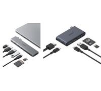 Anker USB C Hub for MacBook, 7-in-2 with 4K HDMI & Nano USB-C Hub, 6-in-1 Compact with 85W PD Charging (Charger Not Included)