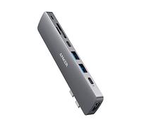 Anker USB C Hub for MacBook, PowerExpand Direct 8-in-2 USB C Adapter Compatible with Multi-Function USB C Port, 4K HDMI Port, USB C and USB A 3.0 Data Ports, SD and microSD Card Reader