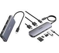 Anker USB C Hub with Ethernet & Nano 8-in-1 USB C Docking Station (Bundle)
