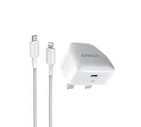 Anker USB-C Plug 20W with 1-m USB-C to Lightning Cable, 511 Charger (Nano Pro), PD Durable Compact Fast Charger, Anker Nano Pro for iPhone 14/13/13 mini/13 Pro/13 Pro Max/12, iPad/iPad mini