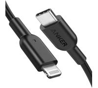 Anker USB C to Lightning Cable, 321 USB-C to Lightning Cable (6ft,Black), MFi Certified Cable for iPhone 13 Pro 12 Pro Max 12 11 X XS, AirPods Pro, Supports Power Delivery (Charger Not Included)