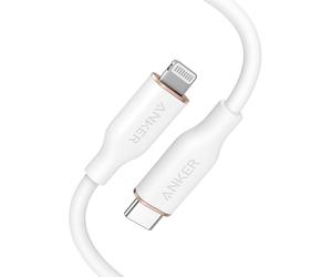 Anker USB C to Lightning Cable for iPhone 12 3ft MFi Certified White Silica Gel