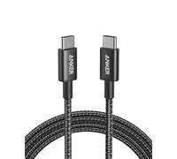 Anker USB C to USB C Charger Cable (6ft/1.8m Nylon), 100W USB 2.0 Type C fast Charging Cable for MacBook Pro, iPhone 17/16/15, iPad Pro, Samsung Galaxy,and More