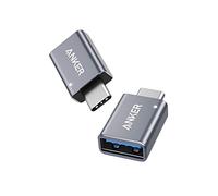 Anker USB to USB C Adapter (2 Pack), High-Speed Data Transfer, USB-C to USB 3.0 Female Adapter for MacBook Pro 2020, iPad Pro 2020, Samsung Notebook 9, Dell XPS and More Type C Devices