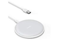 Anker Wireless Charger, PowerWave Pad for Samsung, Qi-Certified 10W Max for 17/16/16 Pro/15/15 Pro/14/13/12/SE 2020/AirPods/Galaxy S23 (No AC Adapter, Not Compatible with MagSafe Magnetic Charging)