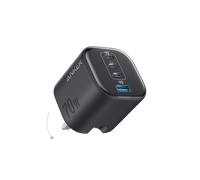 Anker Zolo Charger, 4-Port Folable Wall Adapter with Ultra-Fast 70W Output Black