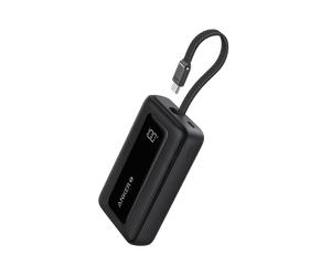 Anker Zolo Power Bank (20K, 30W, Built-In USB-C Cable)