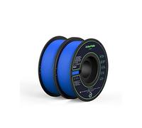 AnkerMake PLA+ 3D Printing Filament, AnkerMake Official Filament, 2-Pack, 2.2 lb / 1 kg, Durable and Resistant, Smooth, High-Adhesion Rate, Designed for High-Speed Printing-Blue