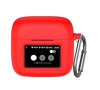 Ankersaila Case Compatible with JBL Tour Pro 3,Soft Silicone Shockproof Anti-Scratch Protective Cover (Red)