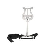 Ankexin Baritone Lyre Accessories - Silver Metal Lyre for Baritone - 5.15 Inches